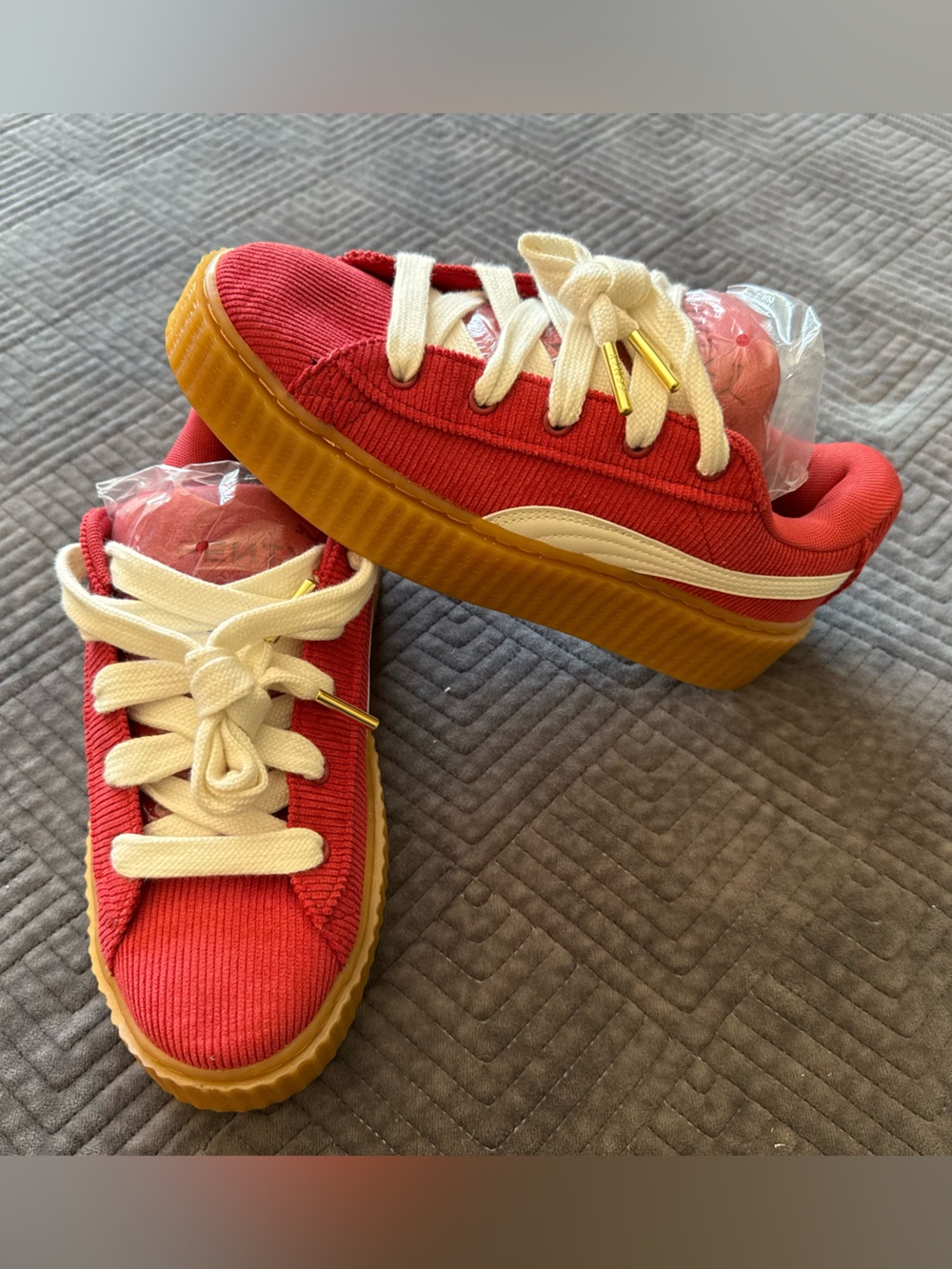 Fenty x Puma Wmns Creeper Phatty 'In Session Pack - Red Gum $140 Size 6
